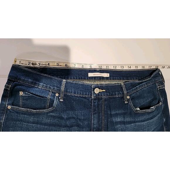 Levis Women's 505 Jeans Straight Size 16 Medium Wash Stretch Pants - Picture 6 of 11